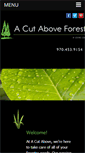 Mobile Screenshot of acutaboveforestry.com